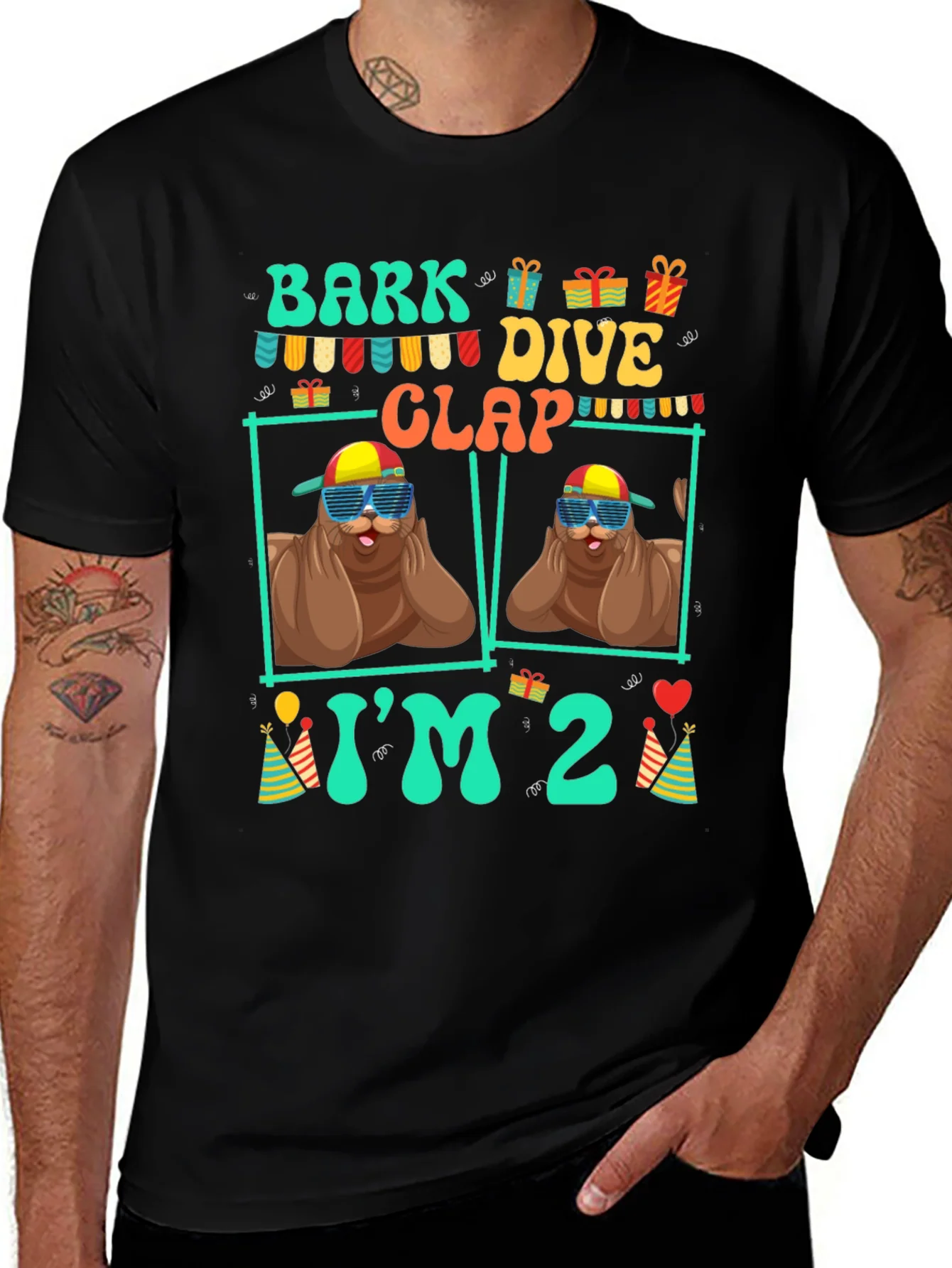 Rebbecca Bark Dive Clap Im 2 T-Shirt