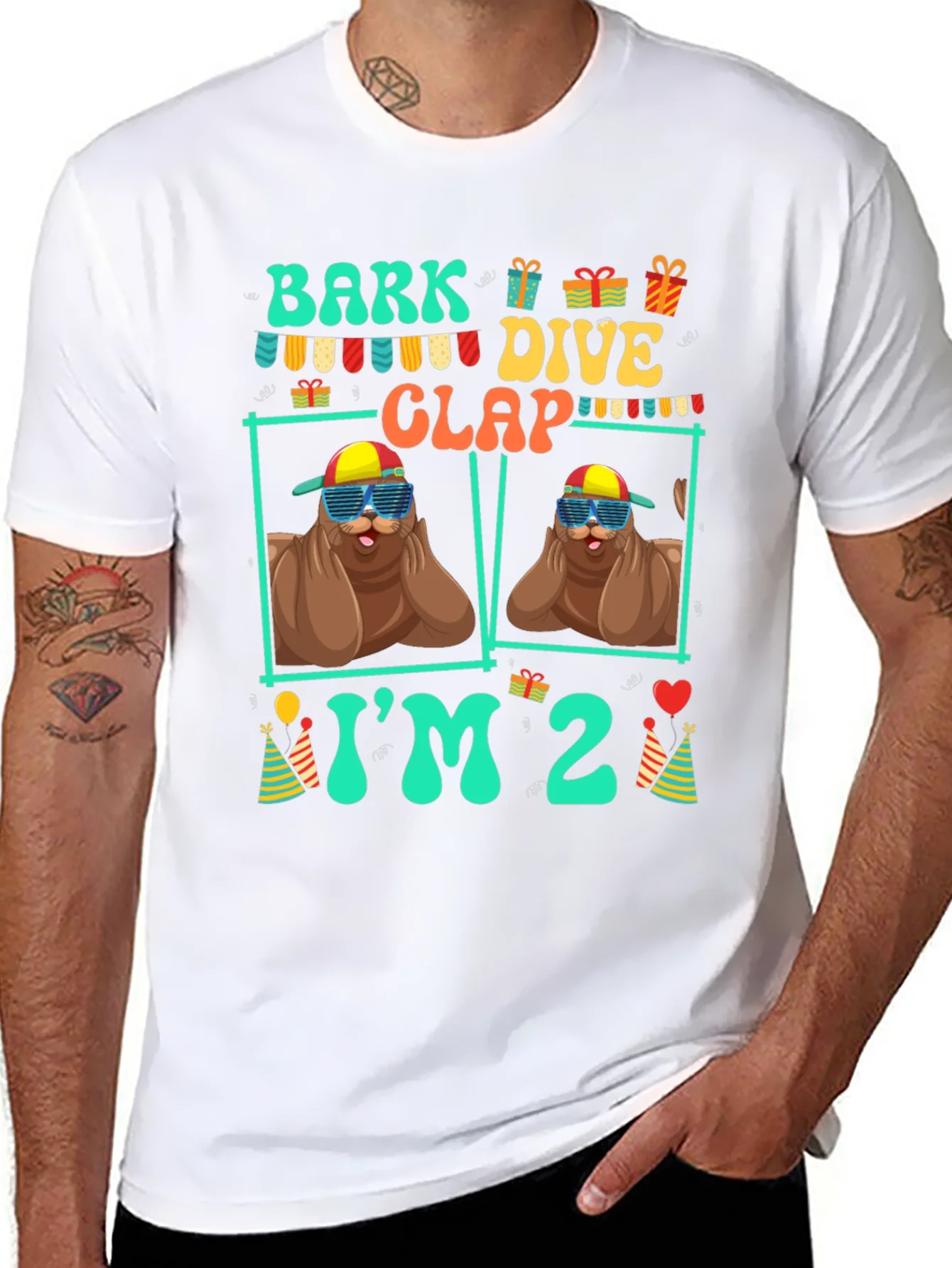 Rebbecca Bark Dive Clap Im 2 T-Shirt