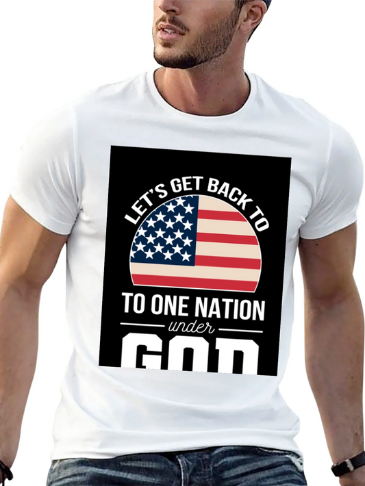 Rebbecca Lets Get Back to One Nation Under God T-Shirt