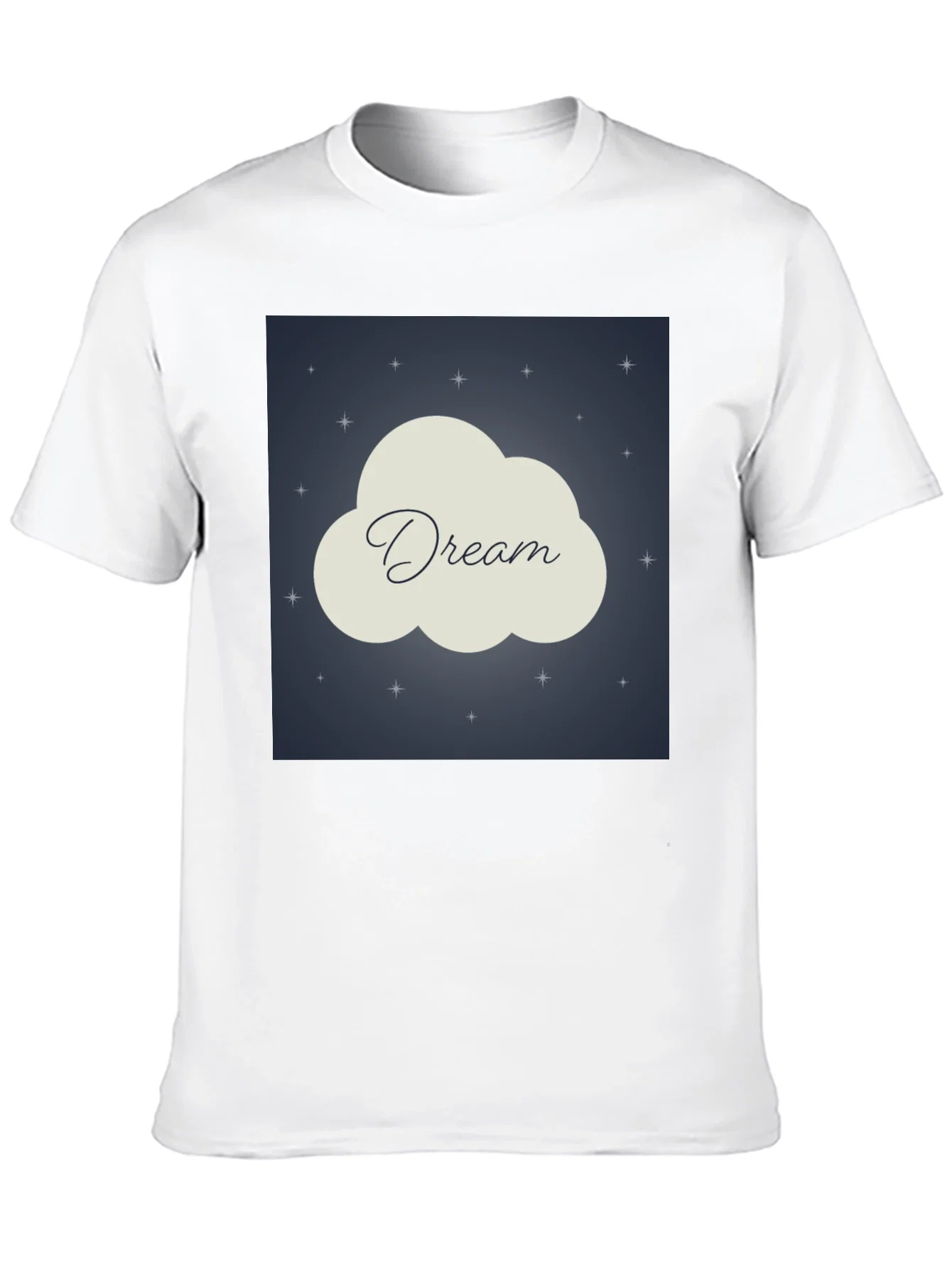 Rebbecca Dream Cloud Graphic Tee - Night Sky Design
