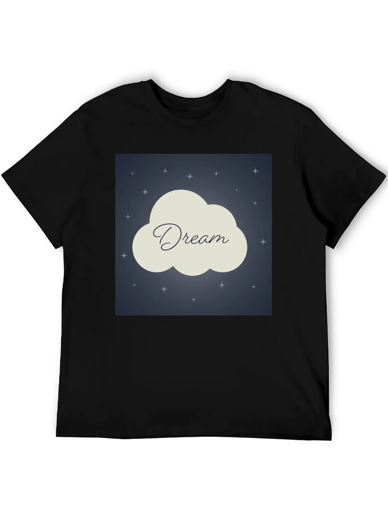 Rebbecca Dream Cloud Graphic Tee - Night Sky Design