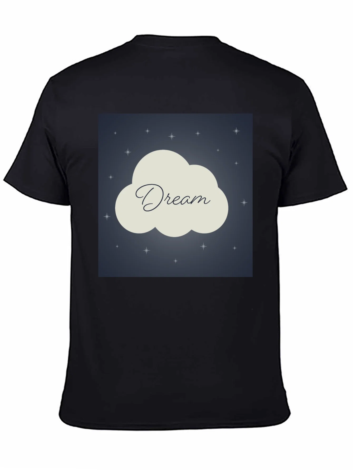 Rebbecca Dream Cloud Graphic Tee - Night Sky Design