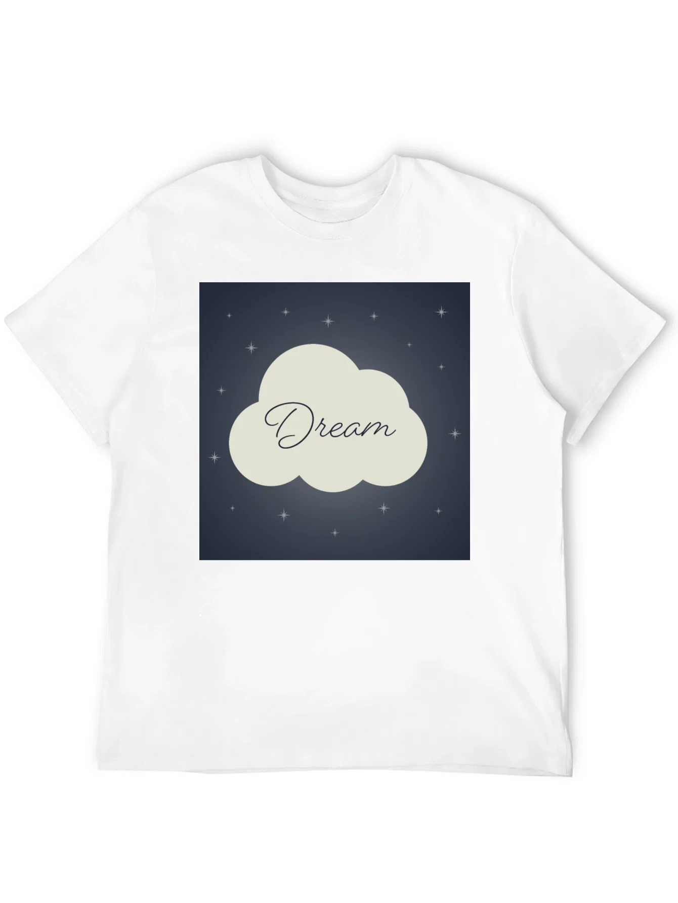 Rebbecca Dream Cloud Graphic Tee - Night Sky Design