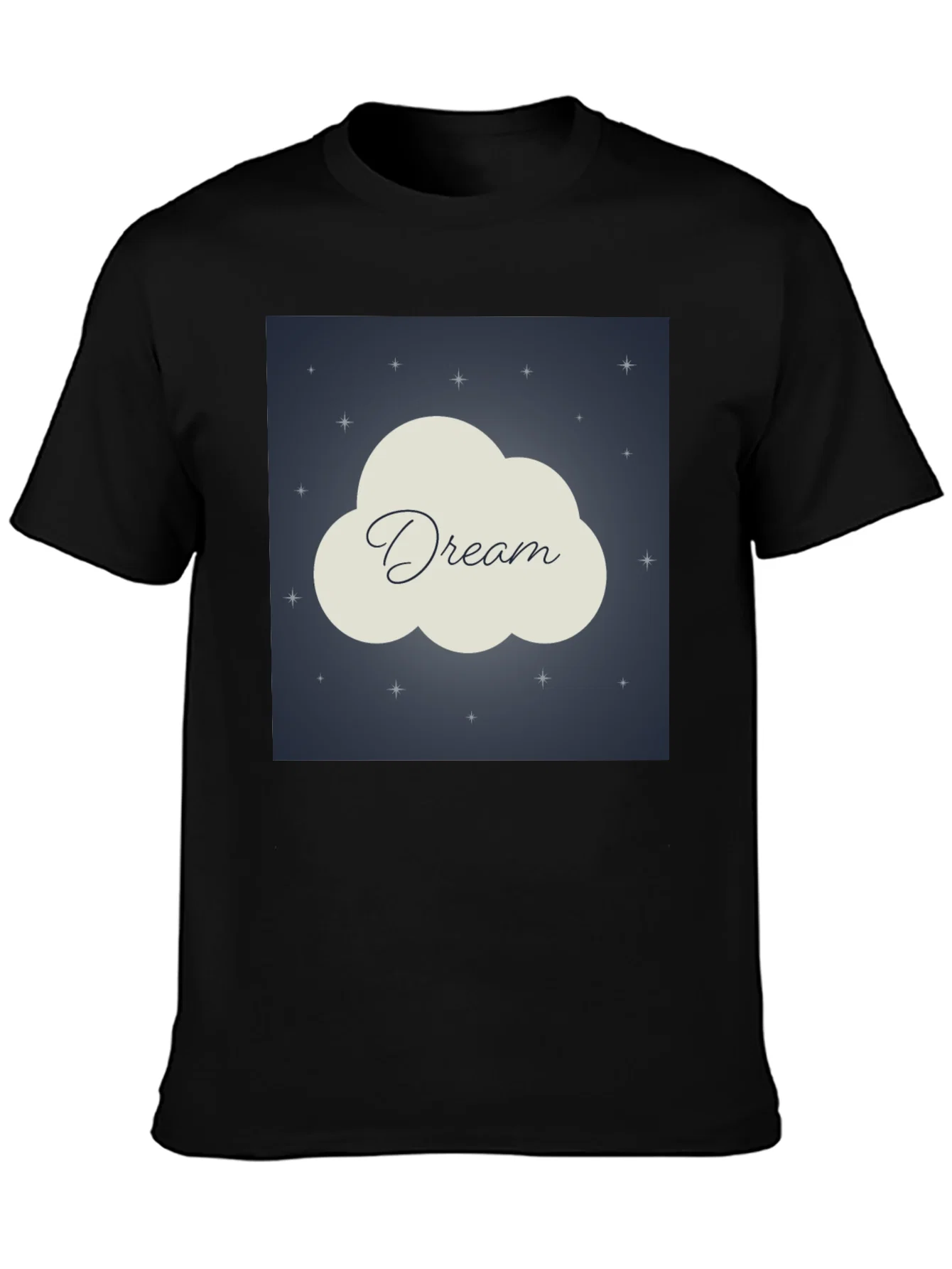 Rebbecca Dream Cloud Graphic Tee - Night Sky Design