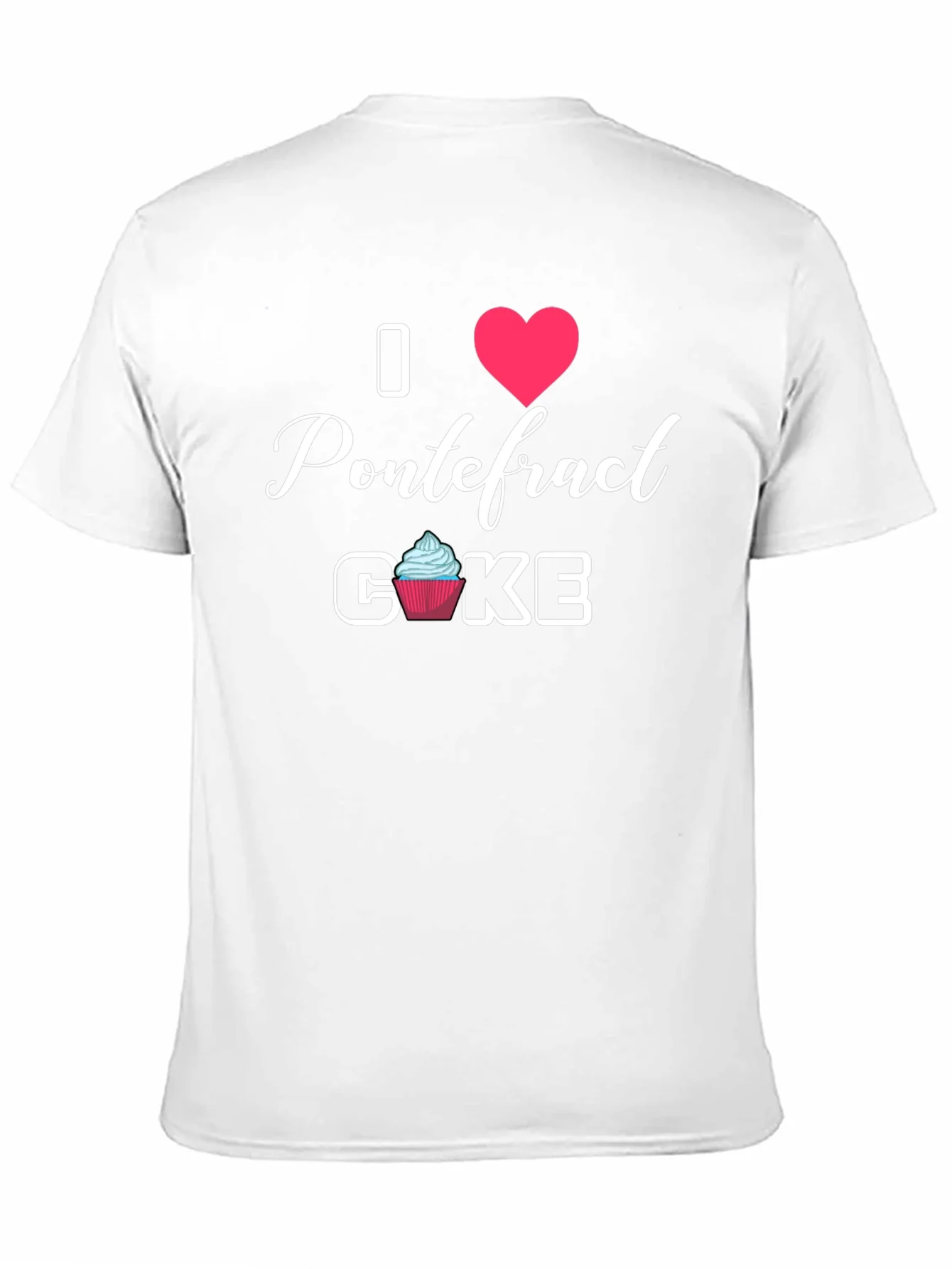 Camiseta Negra I Love Pontefract Cake