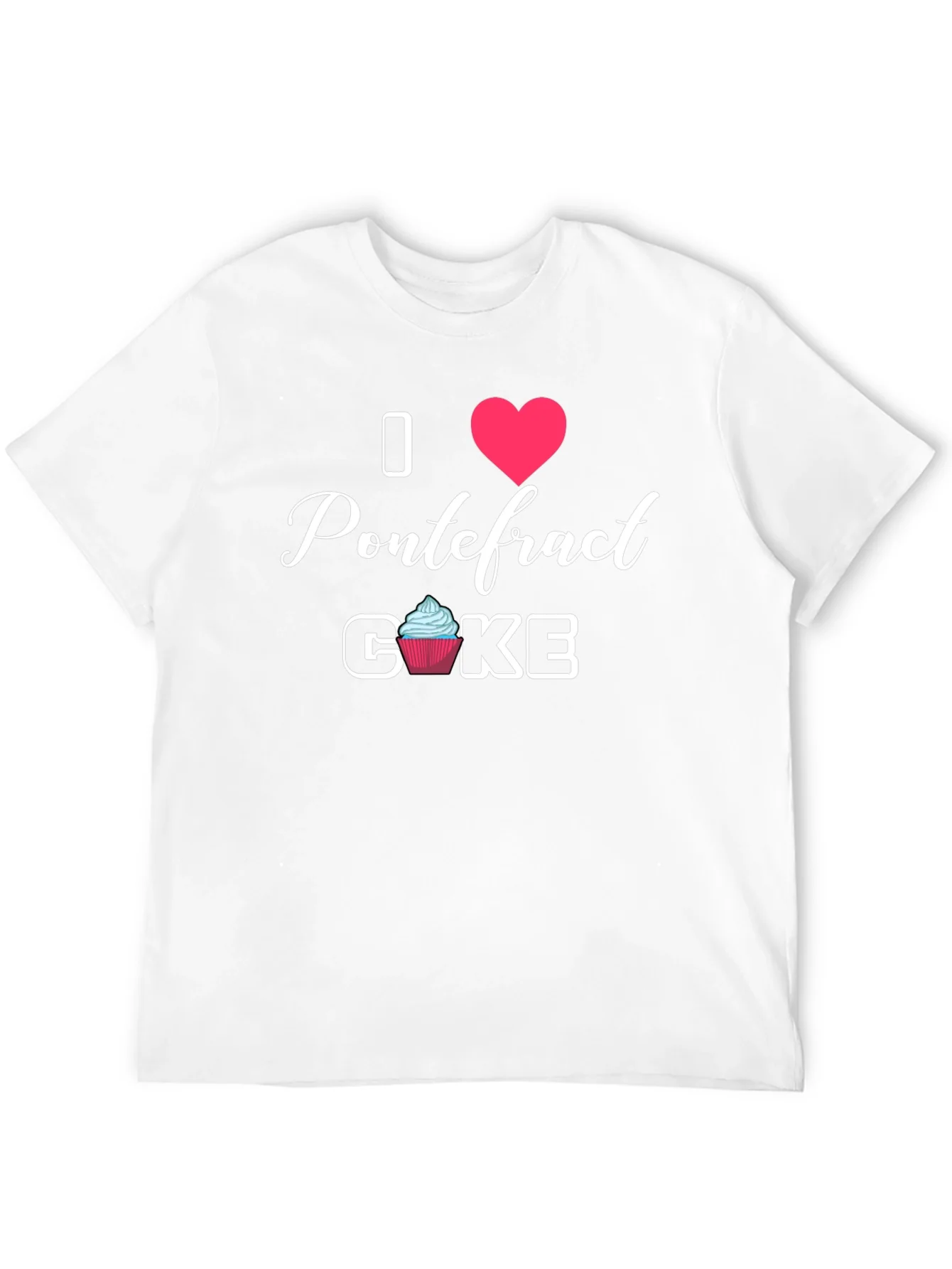 Camiseta Negra I Love Pontefract Cake