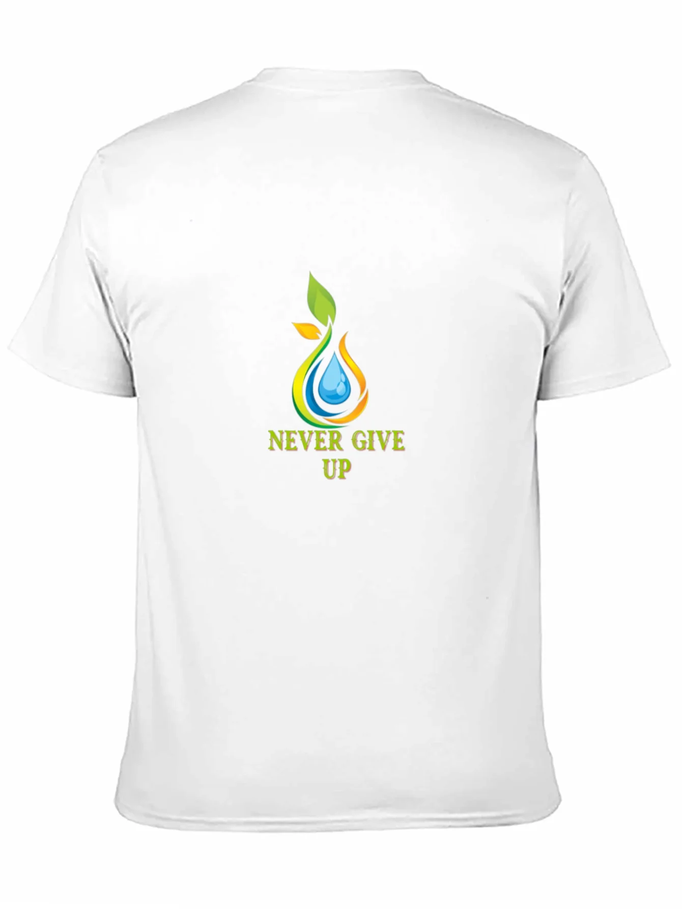 Rebbecca Never Give Up Graphic Tee - Motivational T-Shirt