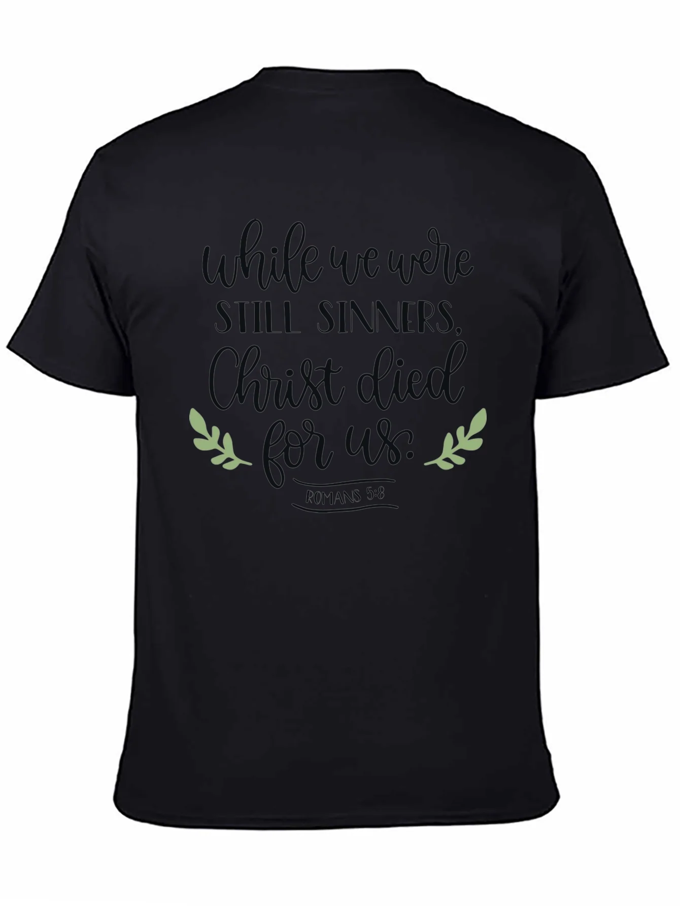 Rebbecca While We Were Still Sinners Christian Tee