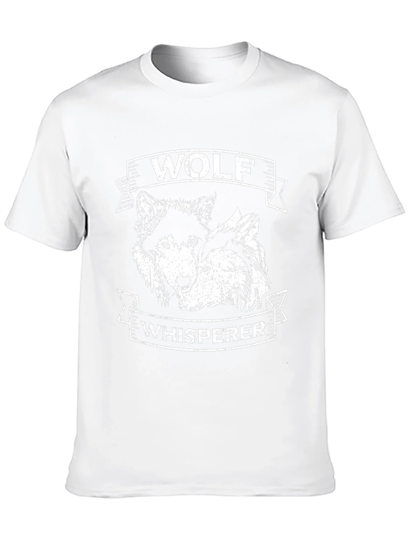 Rebbecca Wolf Whisperer Graphic Tee - Black Cotton T-Shirt