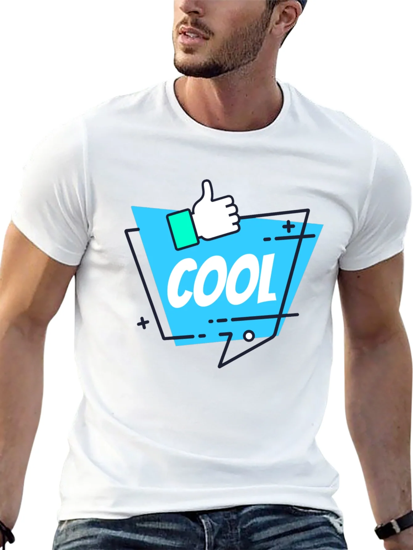 Rebbecca Cool Graphic Print T-Shirt - Black