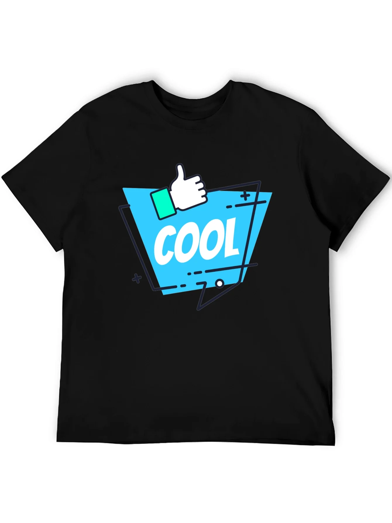 Rebbecca Cool Graphic Print T-Shirt - Black