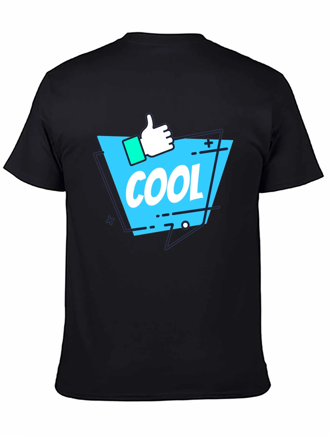 Rebbecca Cool Graphic Print T-Shirt - Black