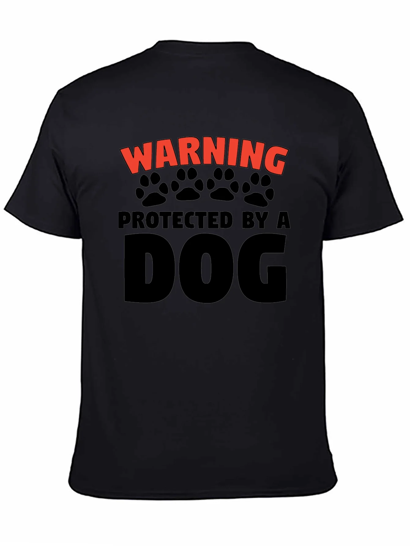 Rebbecca Warning Protected by a Dog T-Shirt