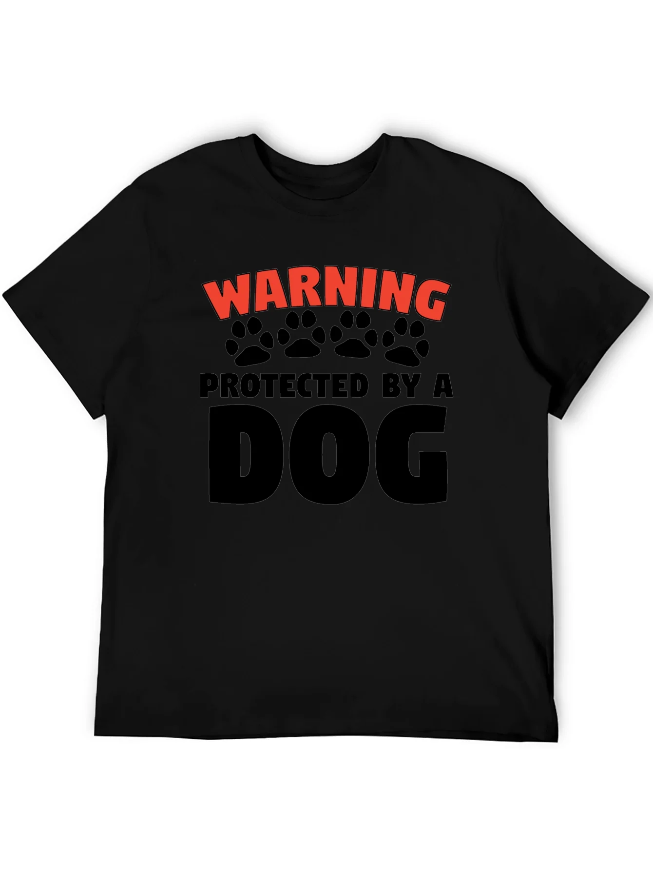 Rebbecca Warning Protected by a Dog T-Shirt