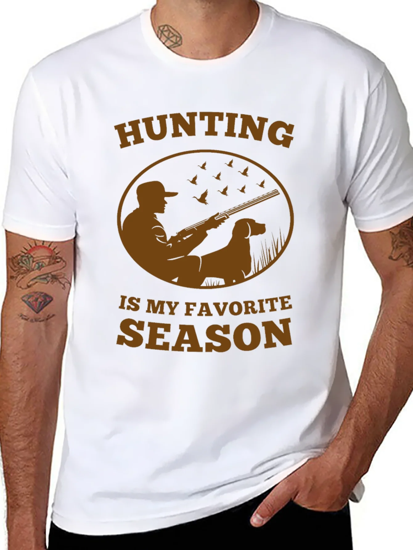 Rebbecca Hunting Season Tee - Hunter & Dog Design