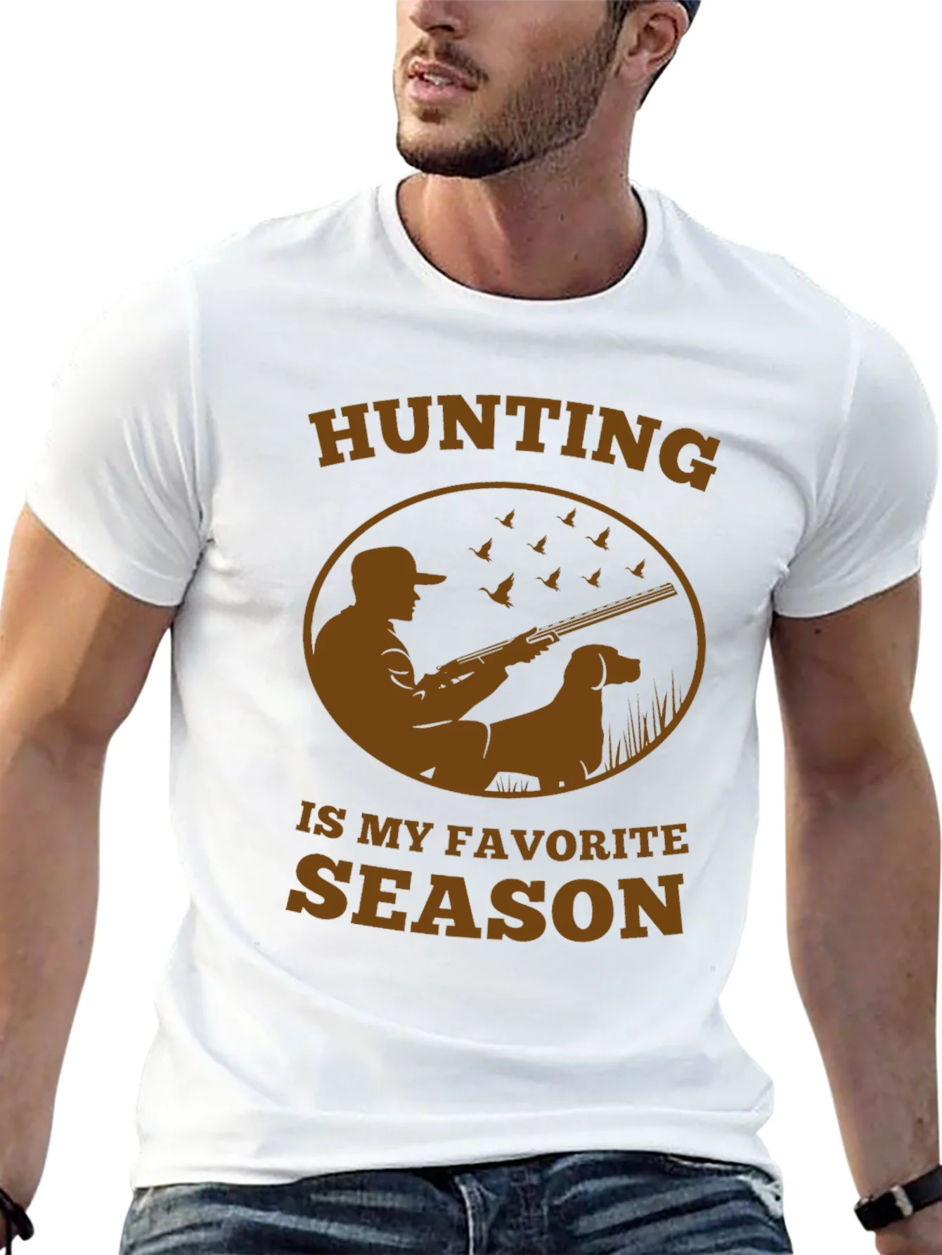 Rebbecca Hunting Season Tee - Hunter & Dog Design