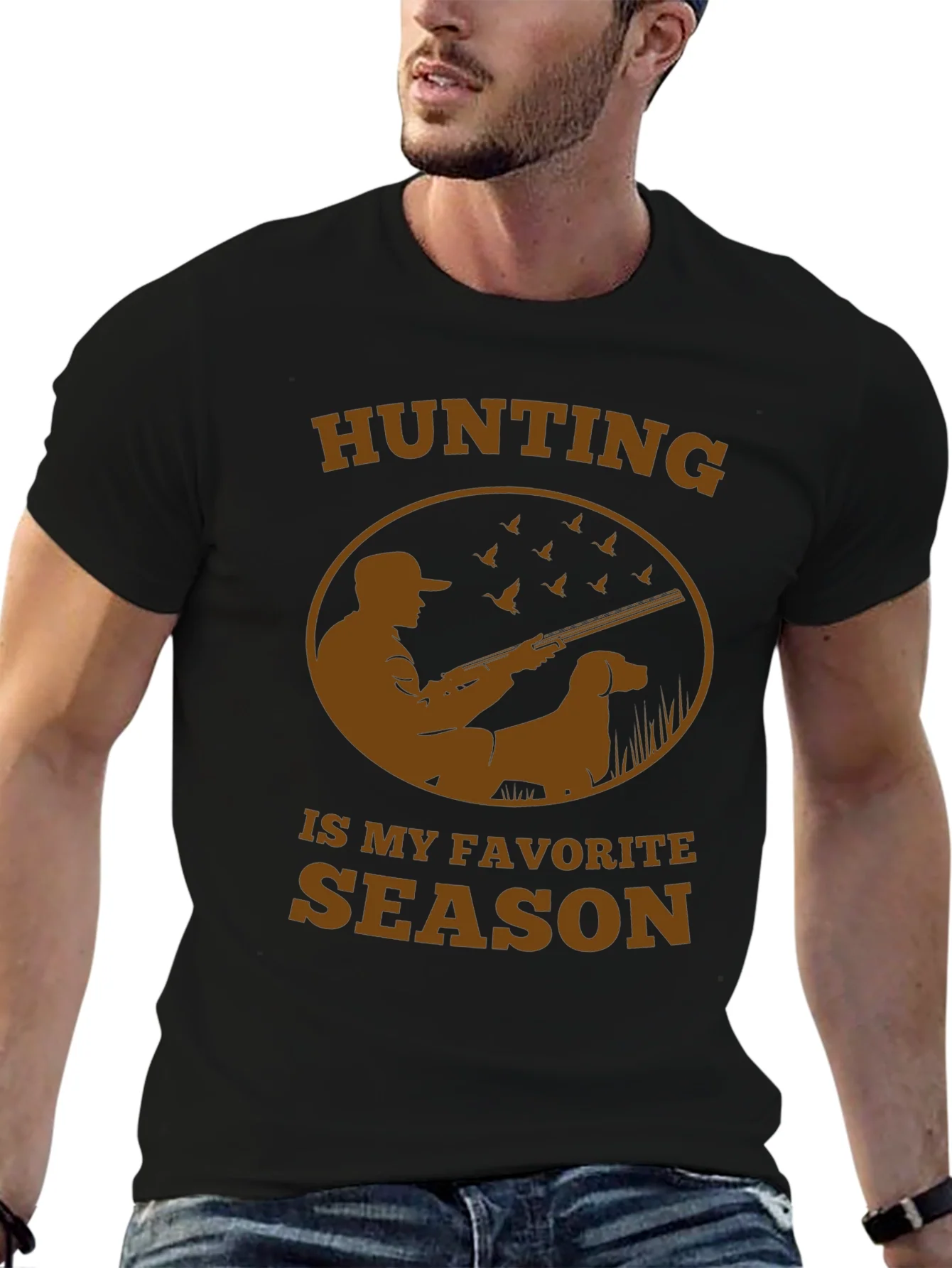 Rebbecca Hunting Season Tee - Hunter & Dog Design