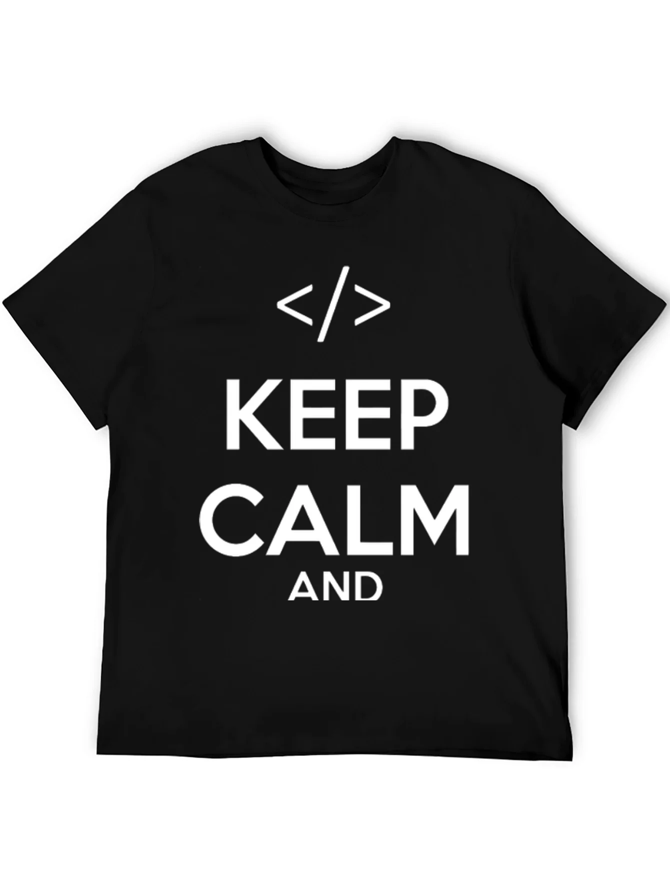 Rebbecca Keep Calm and Code Black T-Shirt