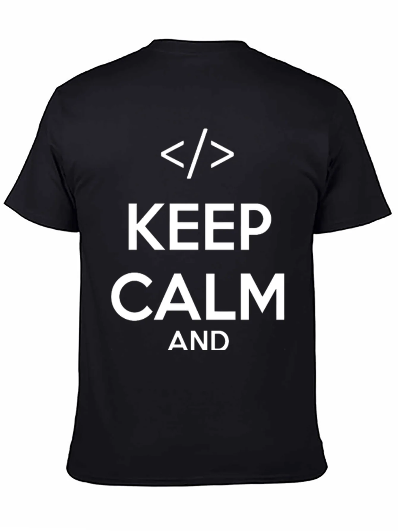 Rebbecca Keep Calm and Code Black T-Shirt