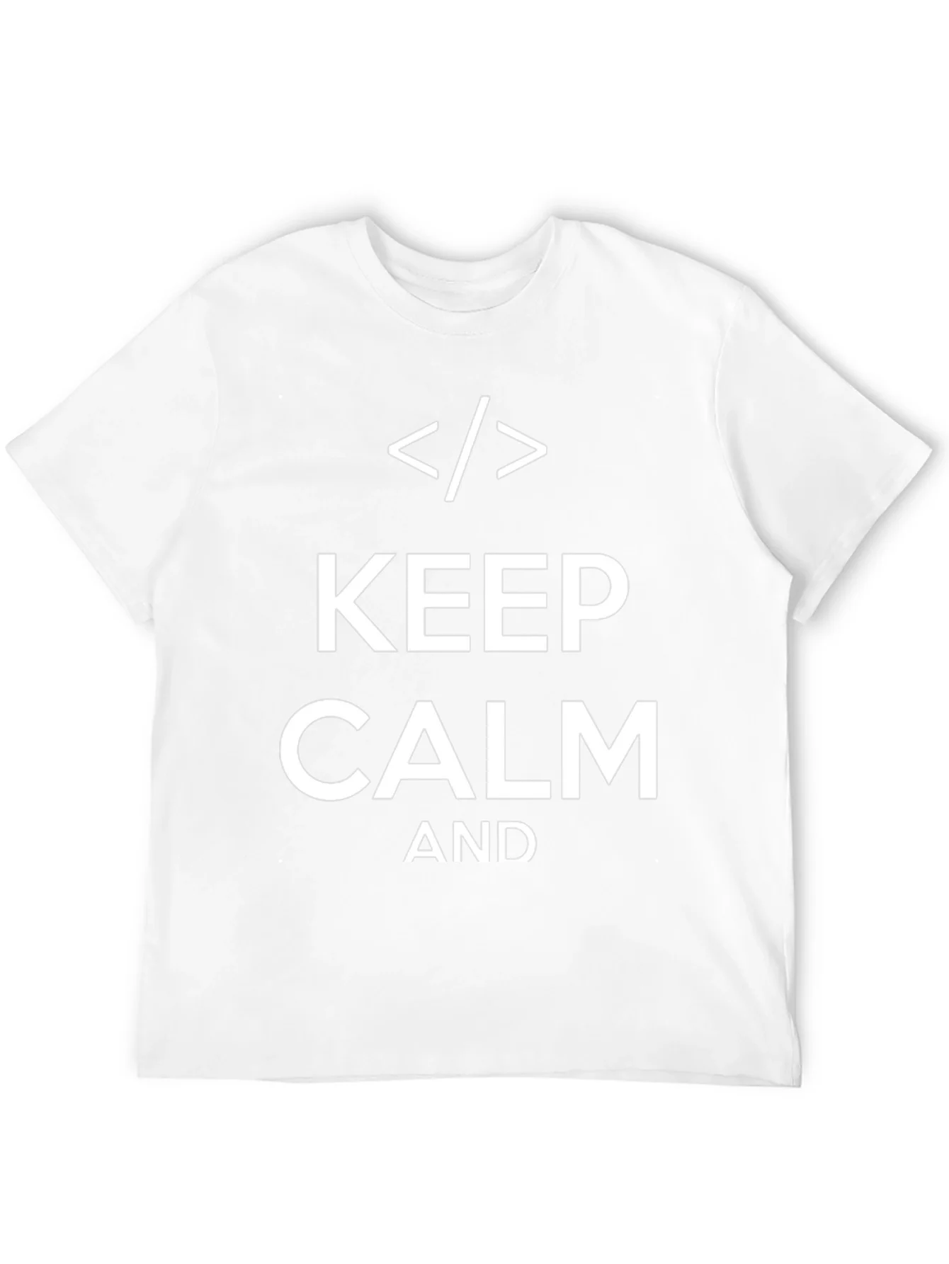 Rebbecca Keep Calm and Code Black T-Shirt