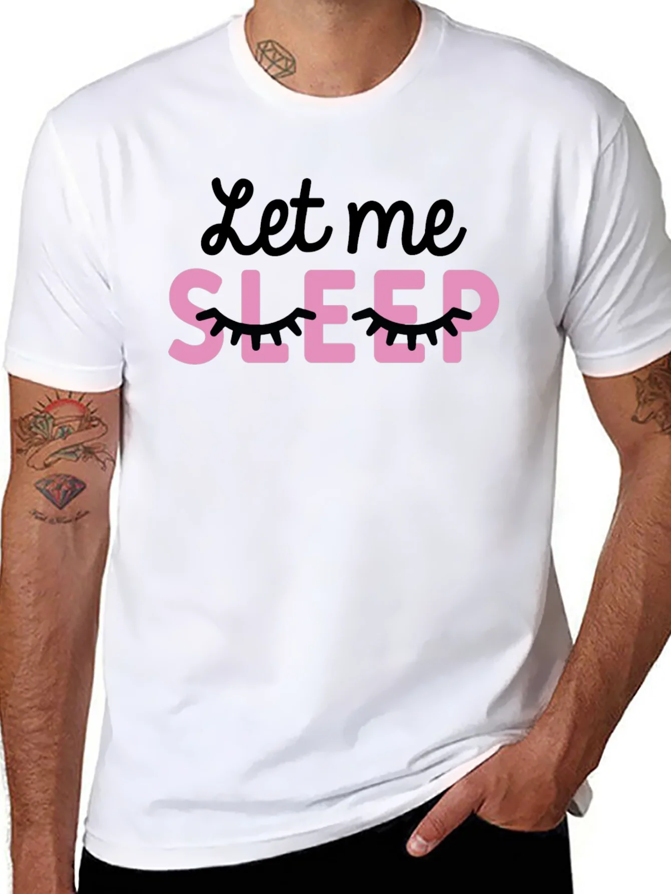 Rebbecca Let Me Sleep T-Shirt Funny Graphic Tee