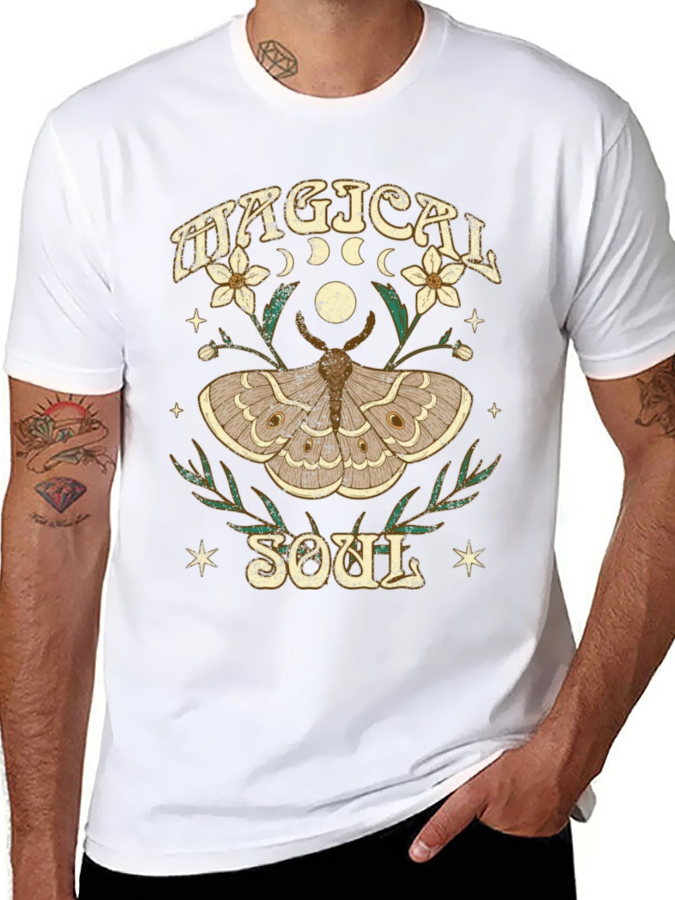 Rebbecca Magical Soul Moth Graphic Tee