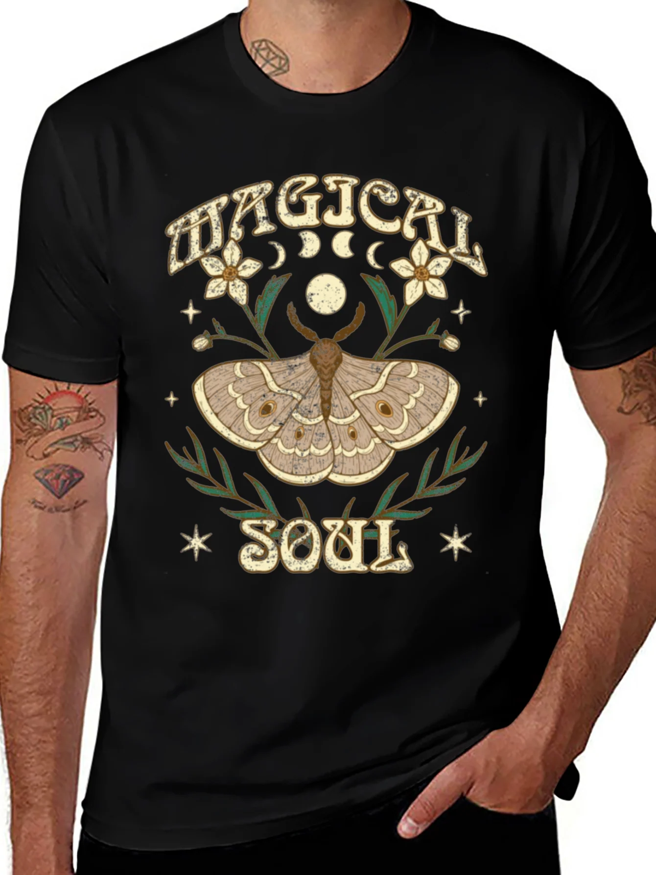 Rebbecca Magical Soul Moth Graphic Tee