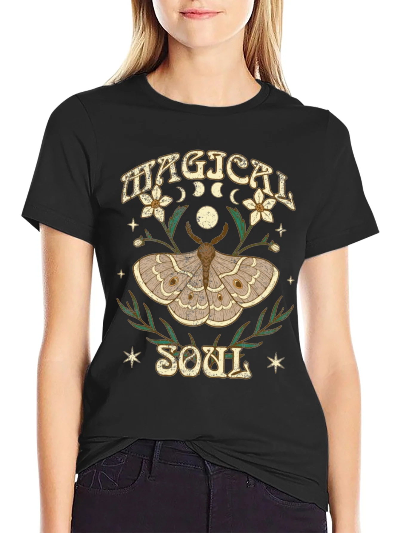 Rebbecca Magical Soul Moth Graphic Tee