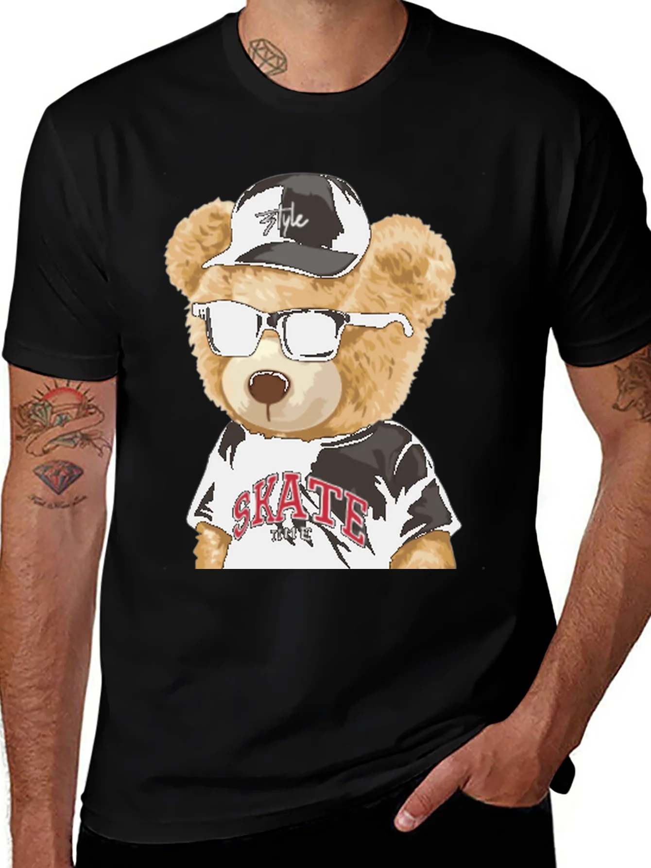Camiseta Oso Skate Style