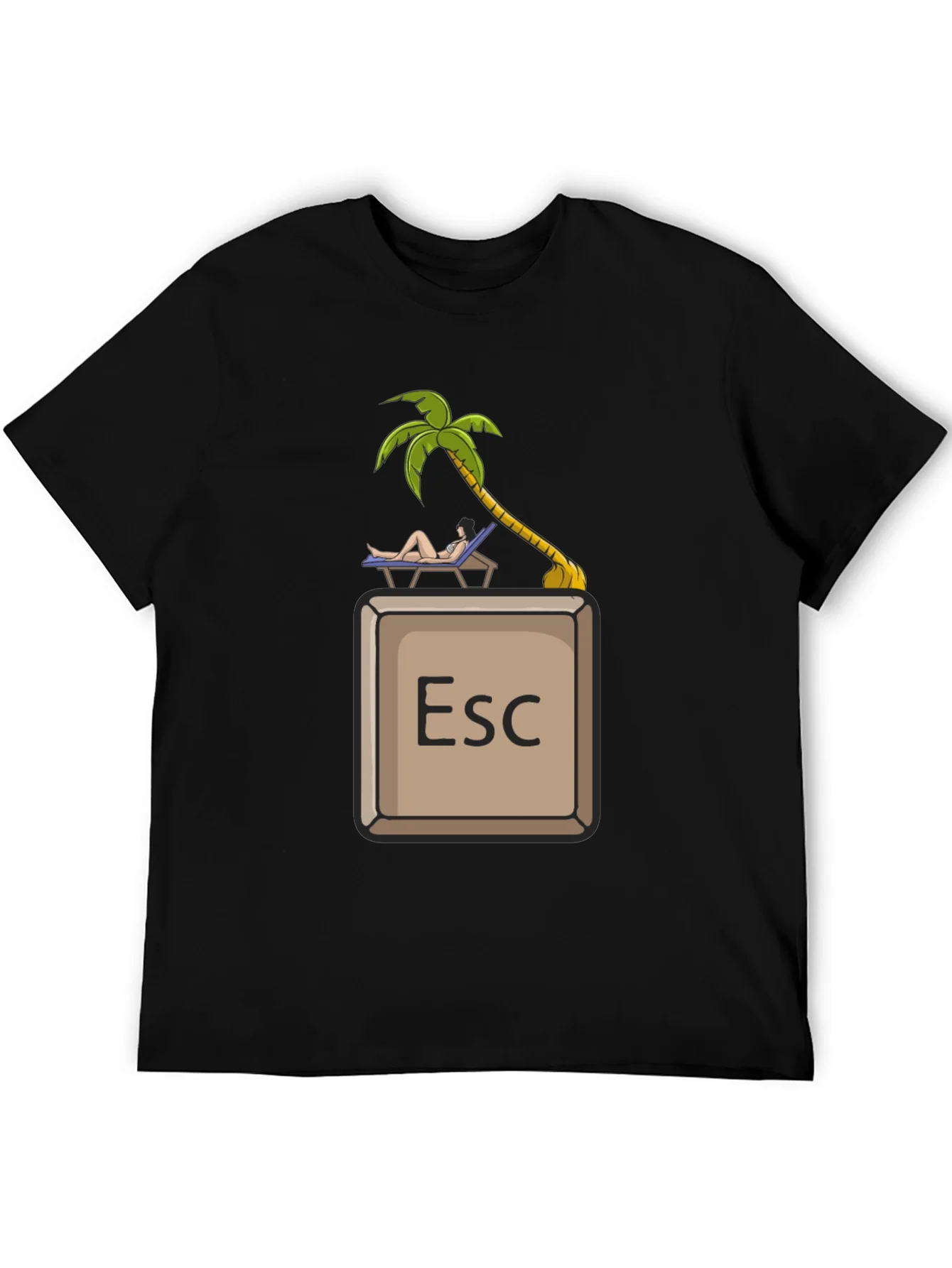 Rebbecca Escape Key Vacation T-Shirt - Relax Mode Activated