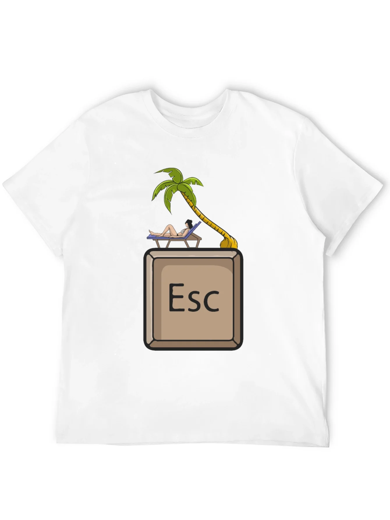 Rebbecca Escape Key Vacation T-Shirt - Relax Mode Activated