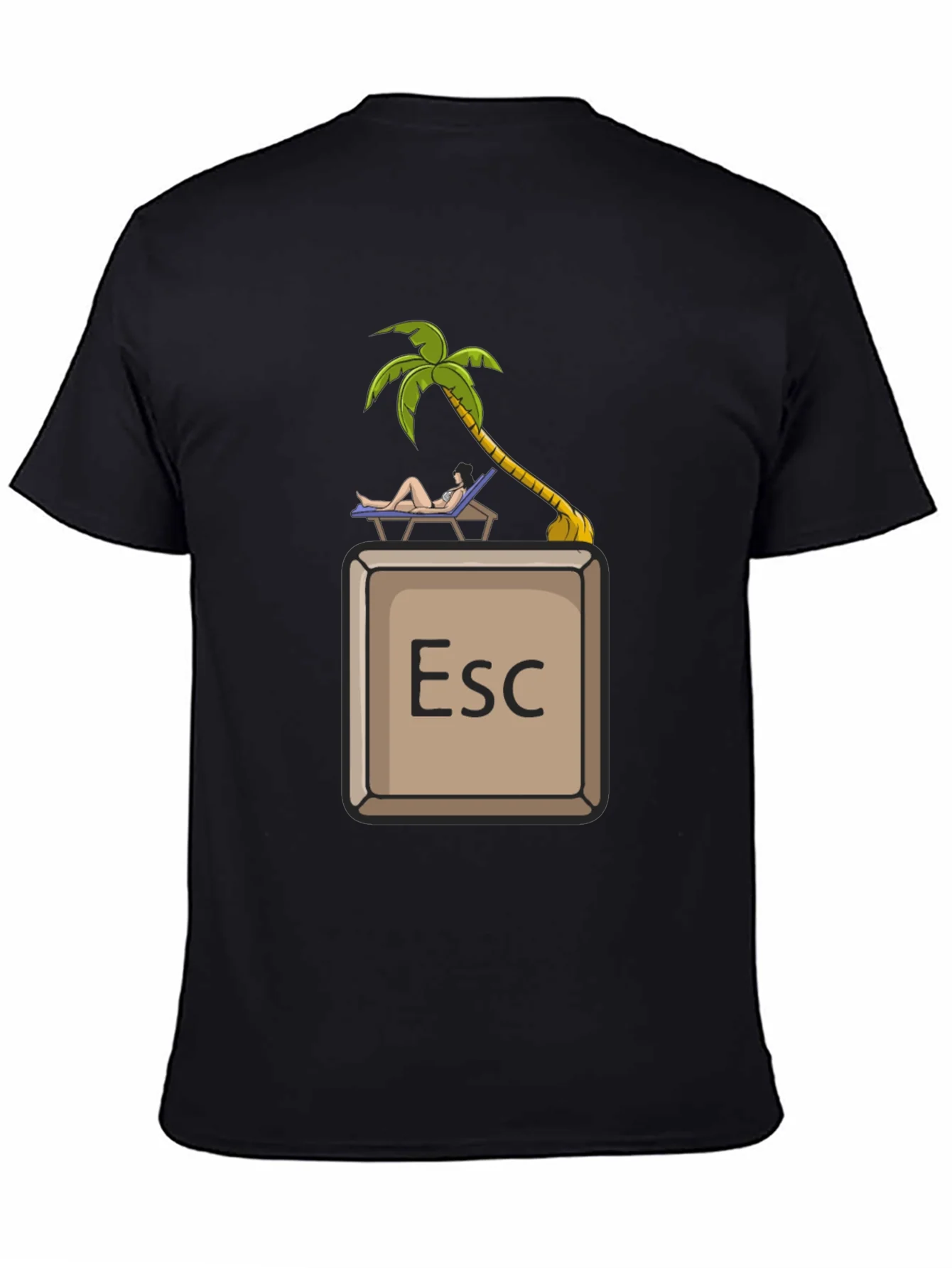 Rebbecca Escape Key Vacation T-Shirt - Relax Mode Activated