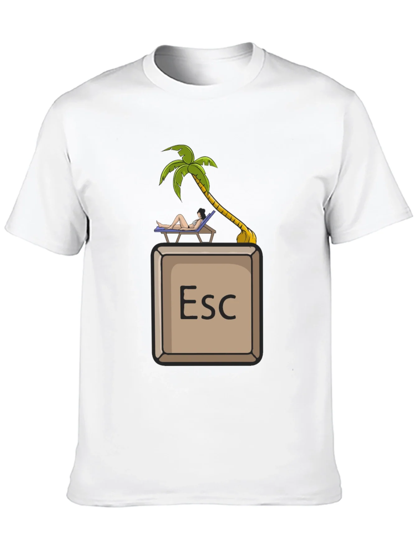 Rebbecca Escape Key Vacation T-Shirt - Relax Mode Activated