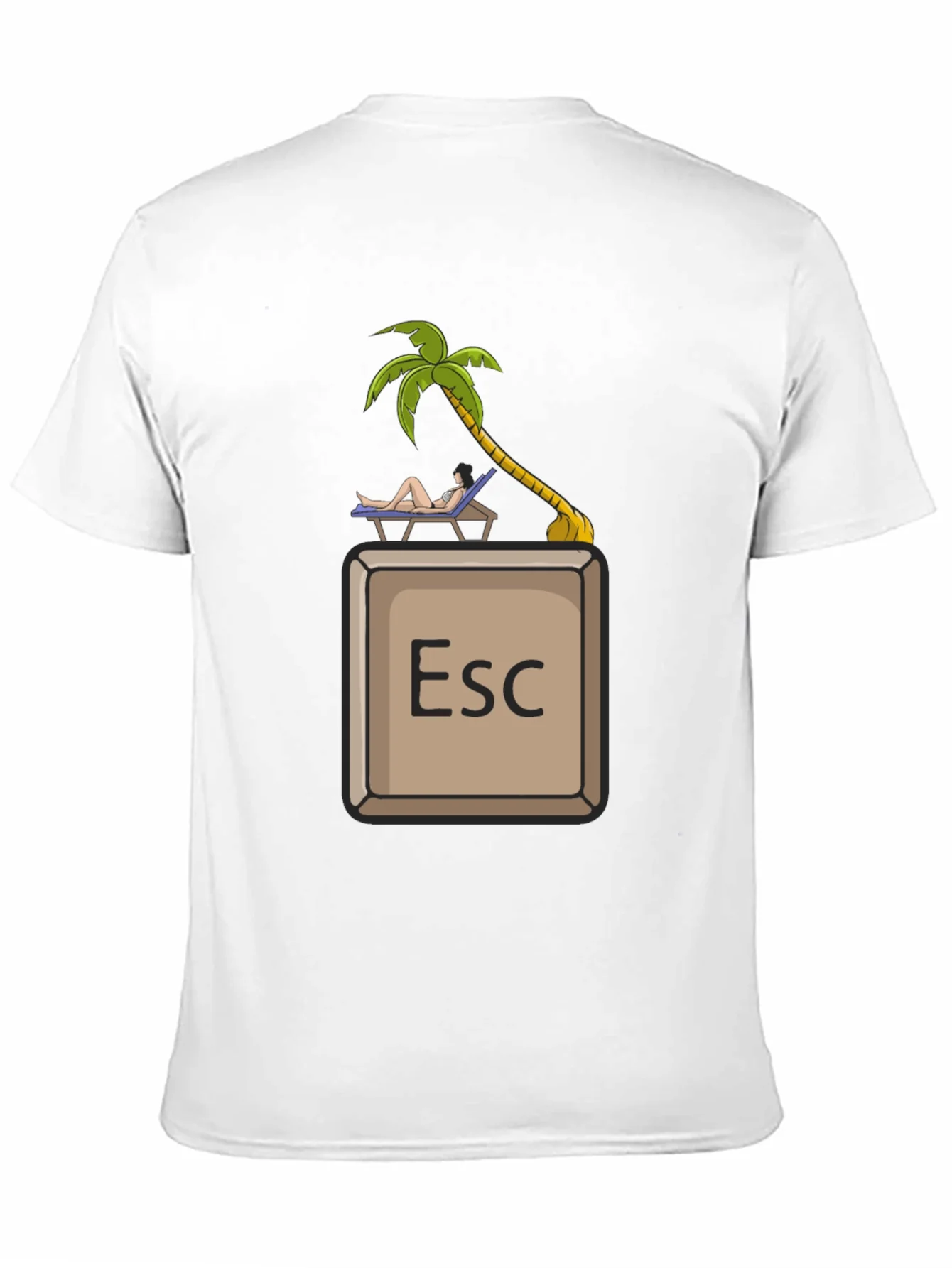 Rebbecca Escape Key Vacation T-Shirt - Relax Mode Activated