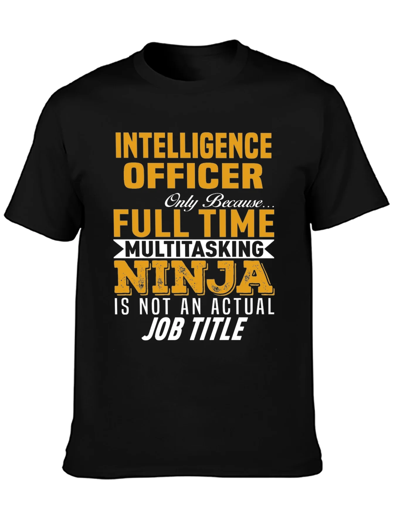 Rebbecca Intelligence Officer Multitasking Ninja T-Shirt