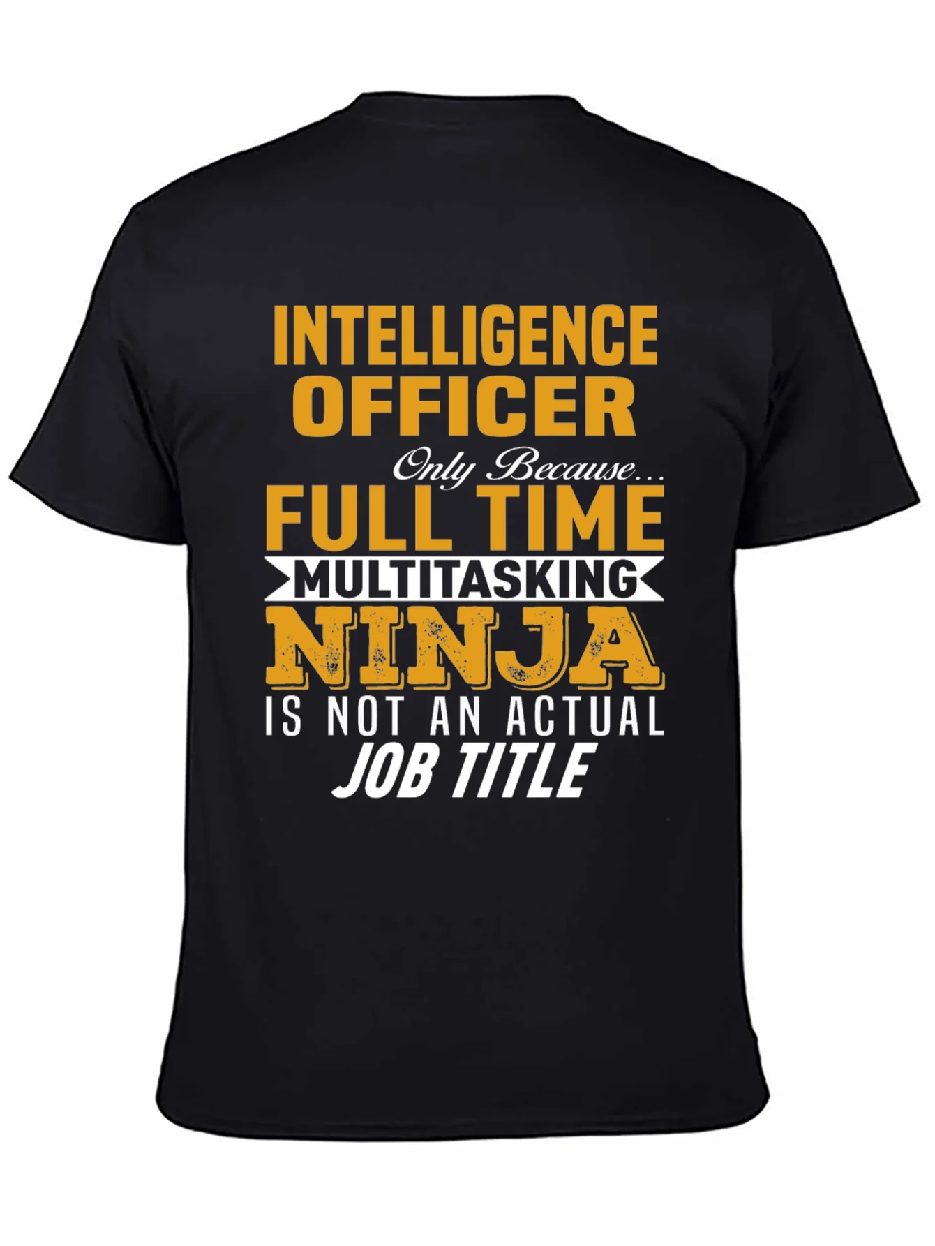 Rebbecca Intelligence Officer Multitasking Ninja T-Shirt