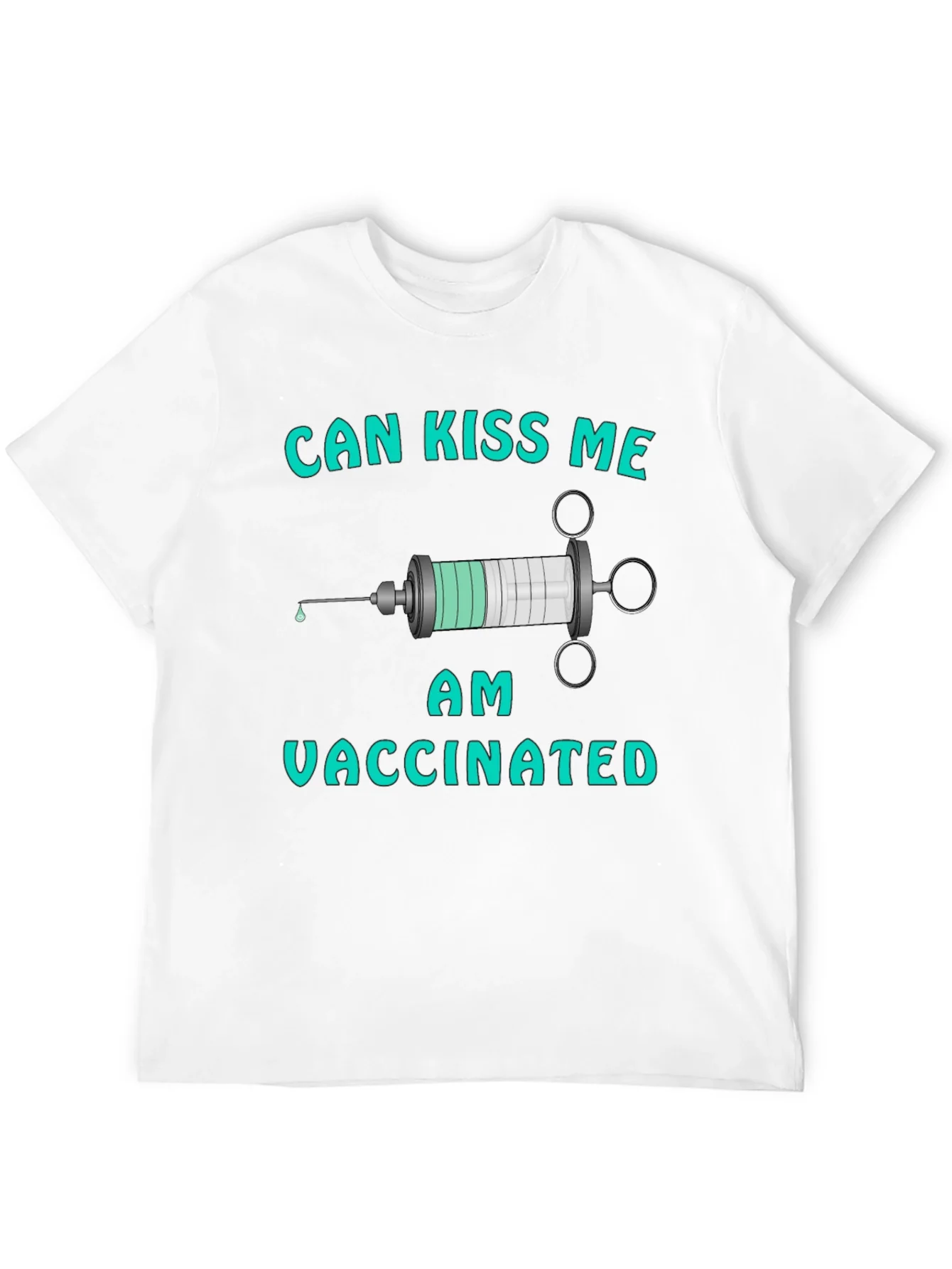 Rebbecca Can Kiss Me I Am Vaccinated Graphic Tee