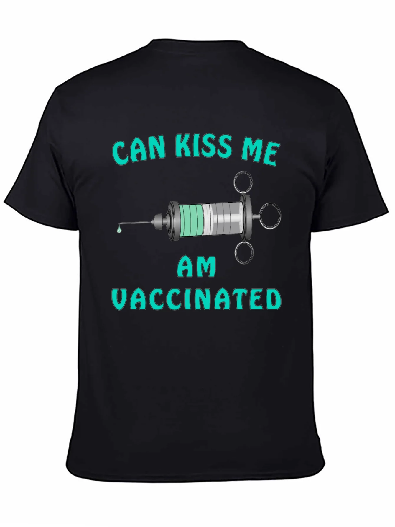 Rebbecca Can Kiss Me I Am Vaccinated Graphic Tee