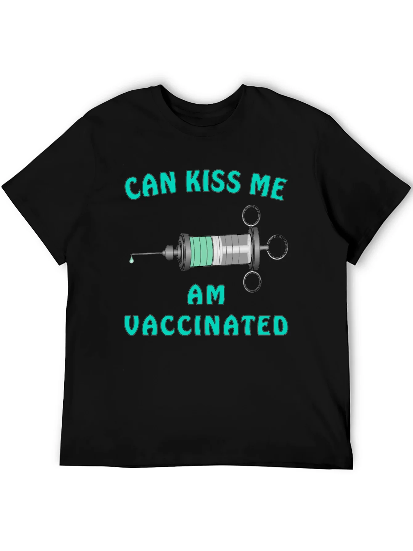 Rebbecca Can Kiss Me I Am Vaccinated Graphic Tee