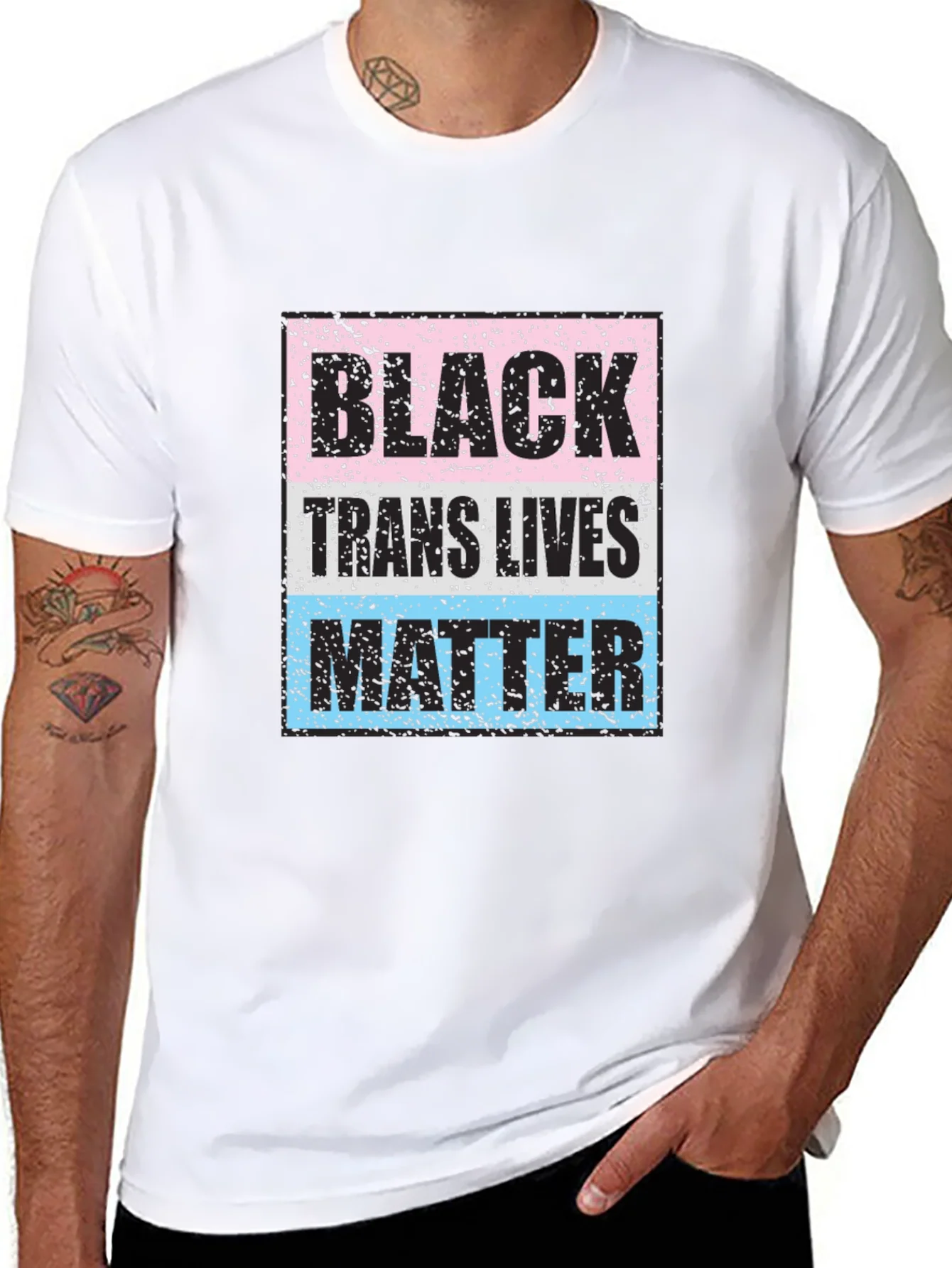 Rebbecca Black Trans Lives Matter T-Shirt - Unisex