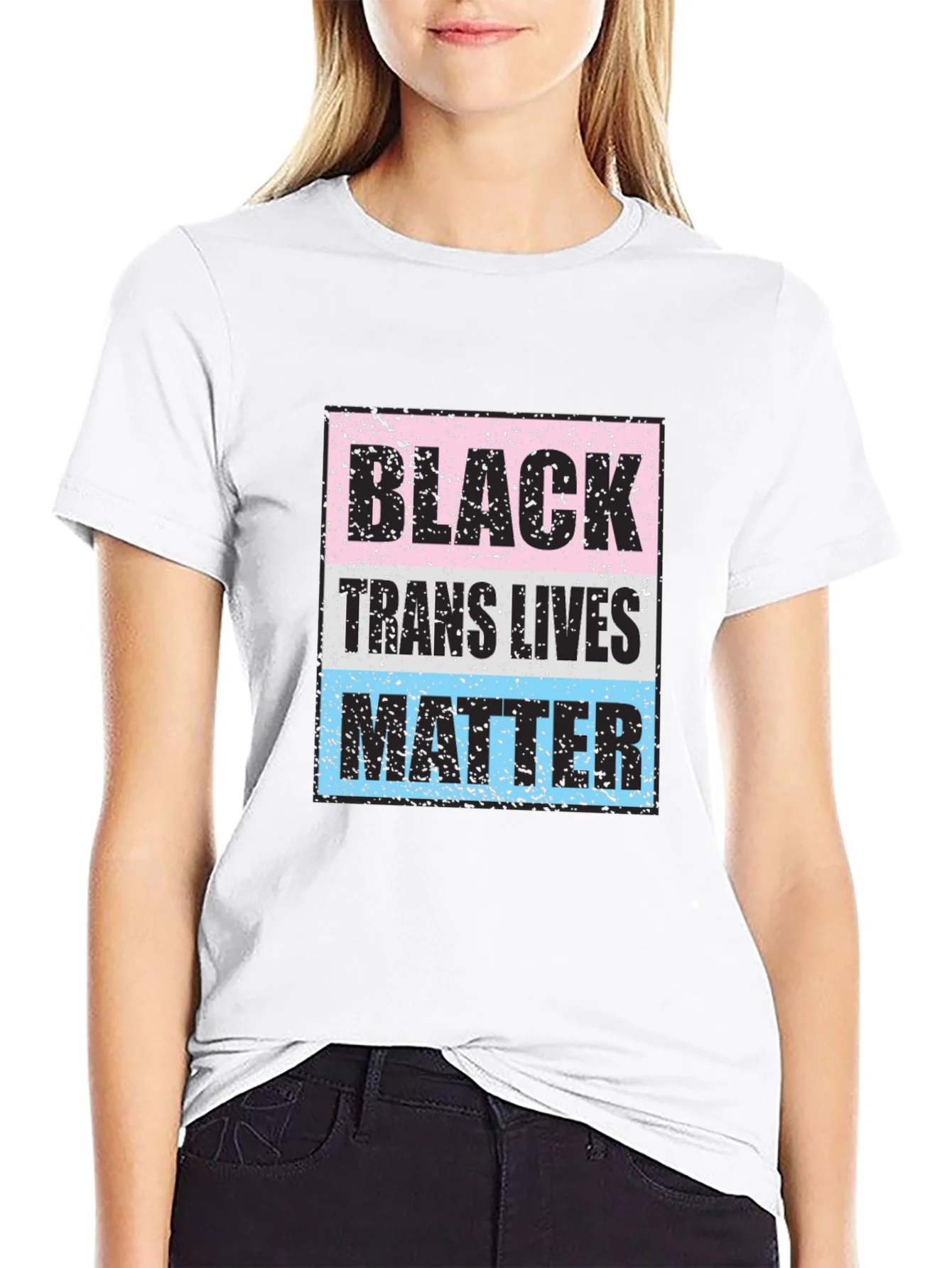 Rebbecca Black Trans Lives Matter T-Shirt - Unisex