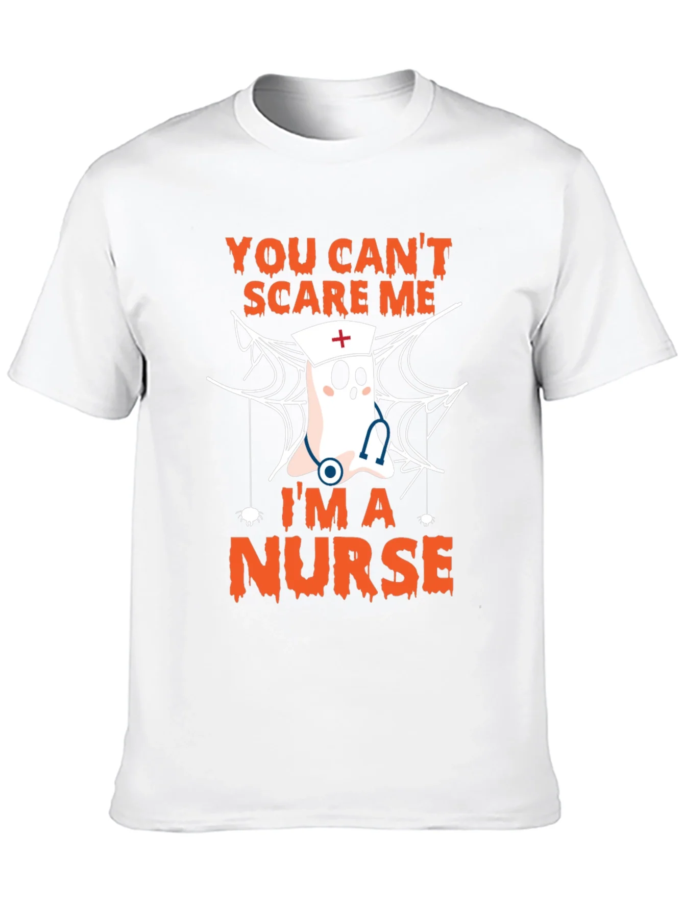Camiseta Halloween Enfermera - No me puedes asustar