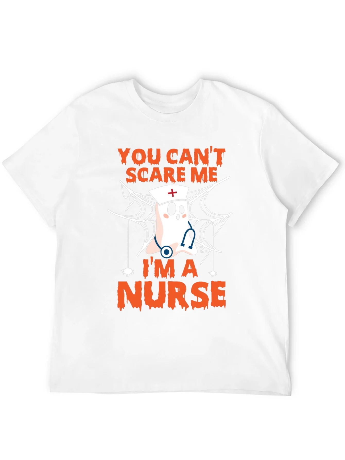 Camiseta Halloween Enfermera - No me puedes asustar