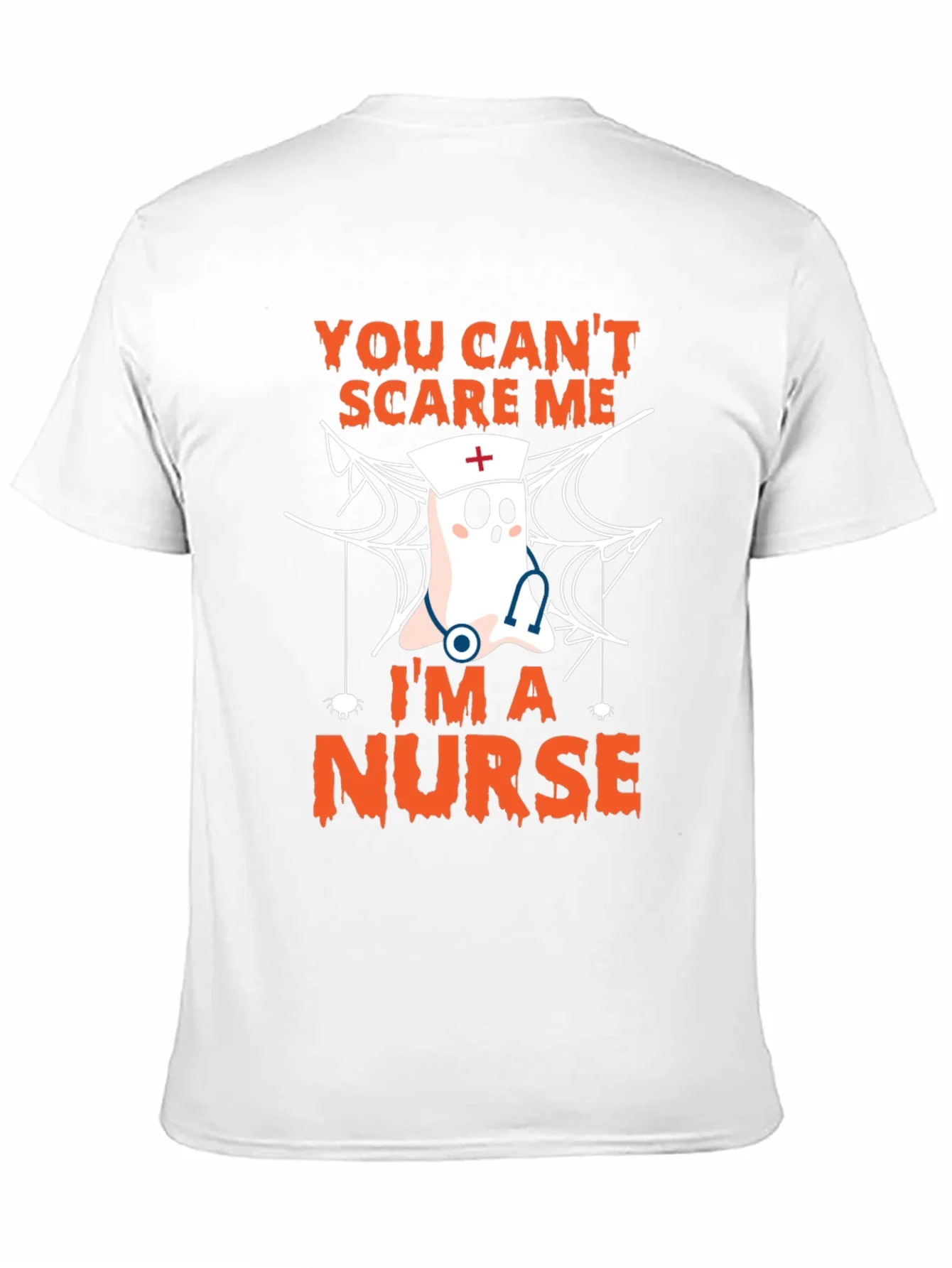 Camiseta Halloween Enfermera - No me puedes asustar