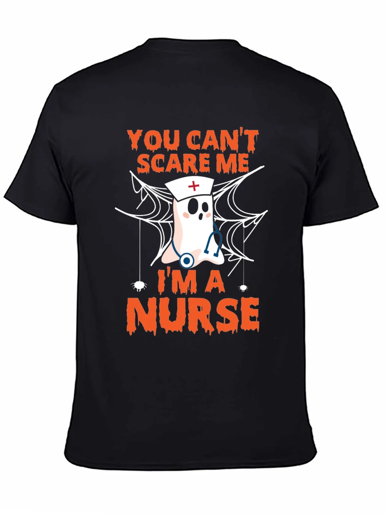 Camiseta Halloween Enfermera - No me puedes asustar