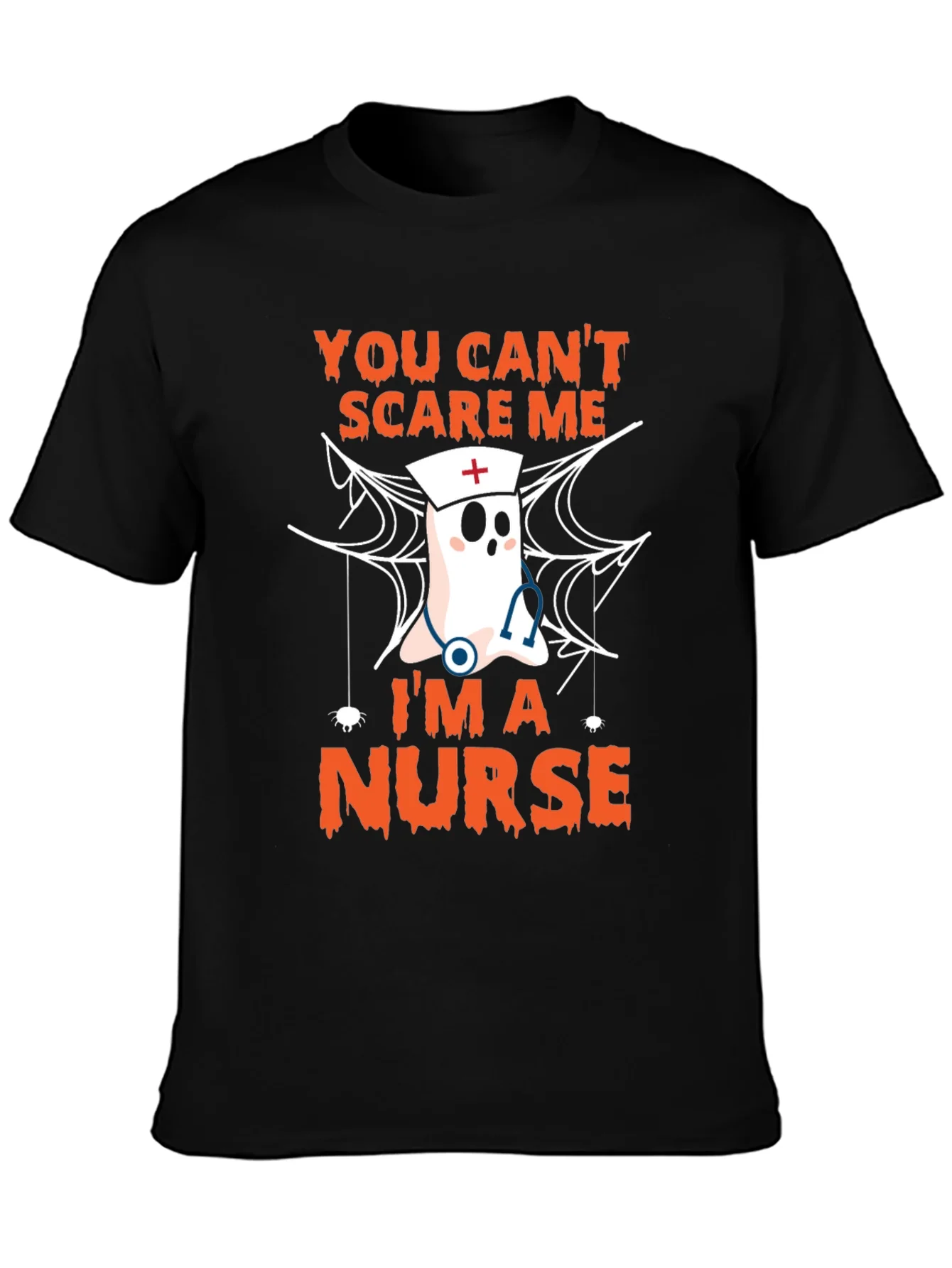 Camiseta Halloween Enfermera - No me puedes asustar