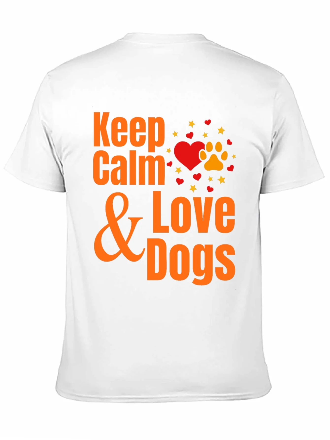 Rebbecca Keep Calm & Love Dogs T-Shirt