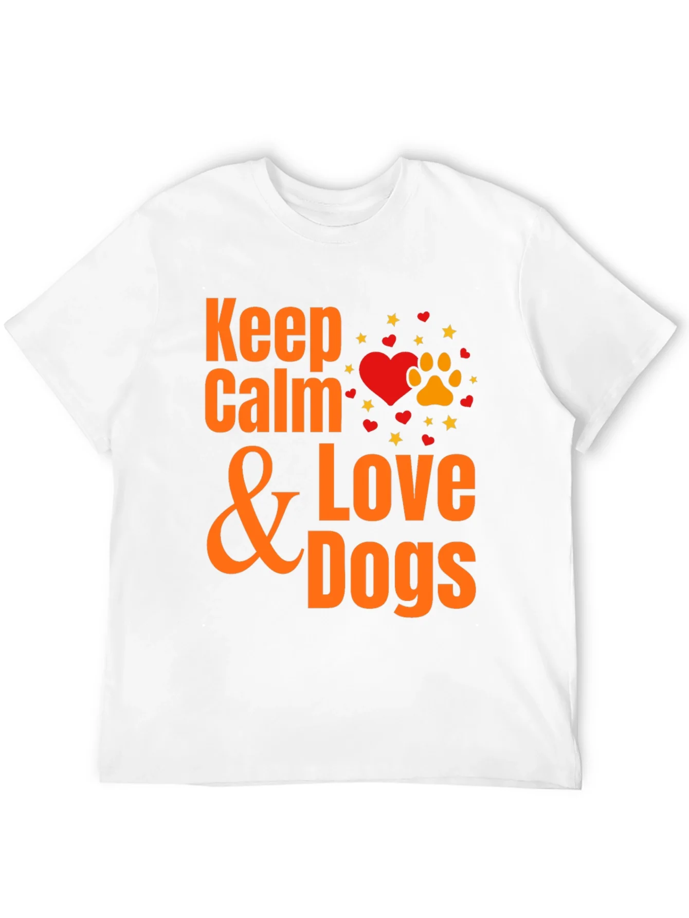 Rebbecca Keep Calm & Love Dogs T-Shirt