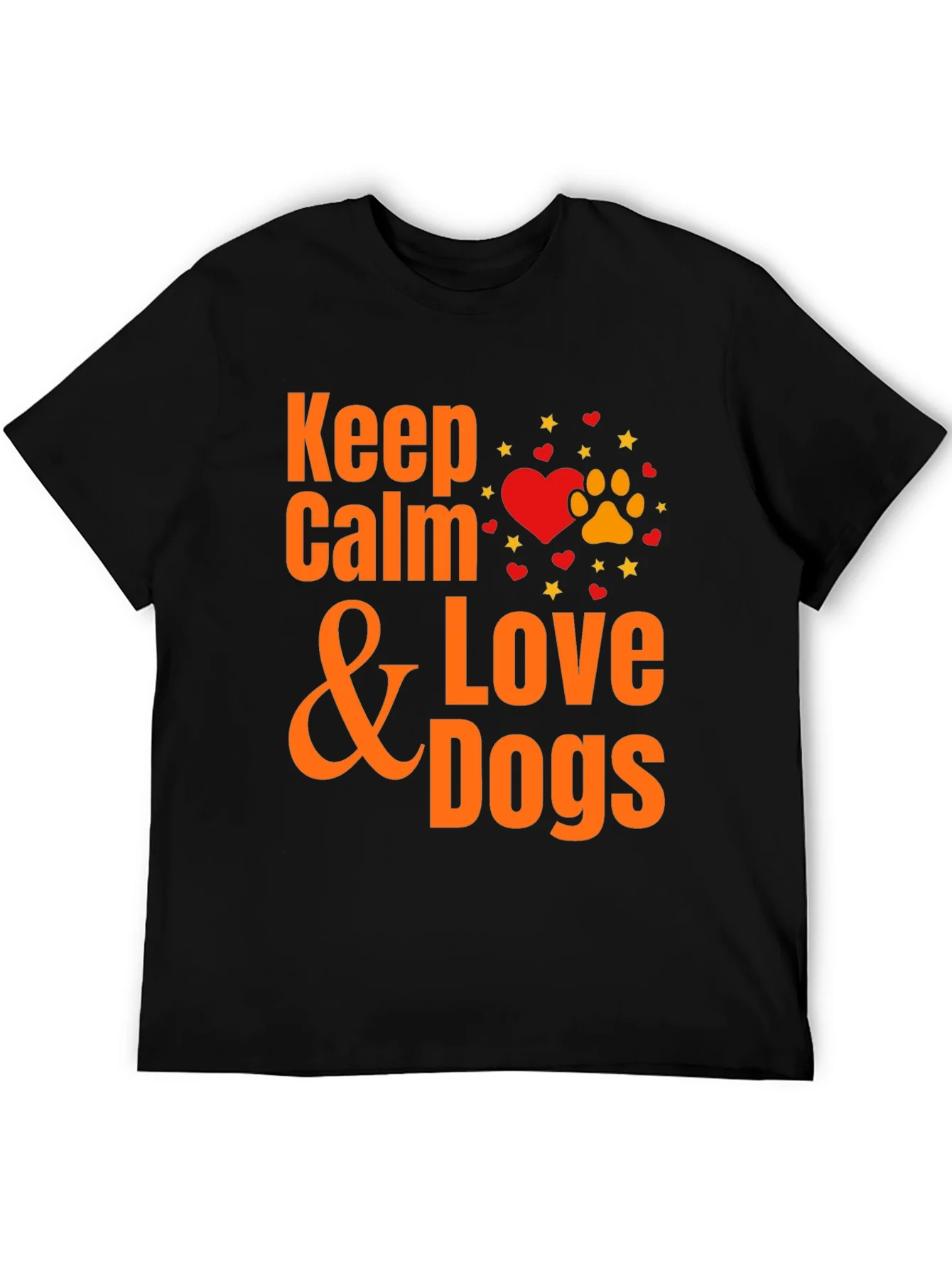 Rebbecca Keep Calm & Love Dogs T-Shirt