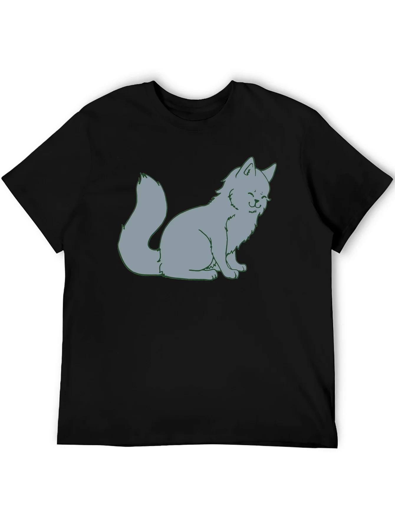 Rebbecca Cat Cartoon Graphic T-Shirt